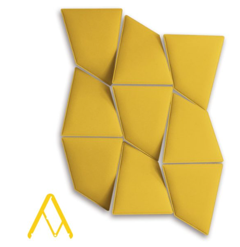 Snowsound Flap sculptural hanging panel